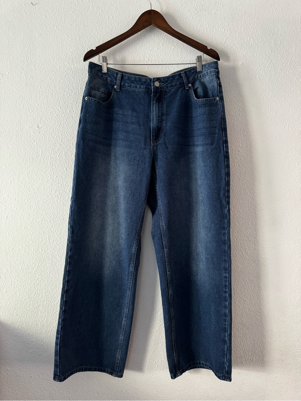 Y2K Grunge Retro Streetwear Baggy Wide Leg Denim Jean Pants XXL - Picture 16 of 16